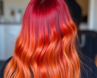 Coloration et balayage tendance
